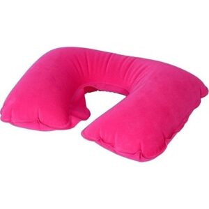 بالش گردنی بادی پمپ دار با روکش مخملی