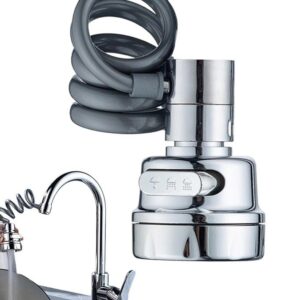 سر شیر شلنگ دار ظرفشویی ۳ حالته با شلنگ فنری