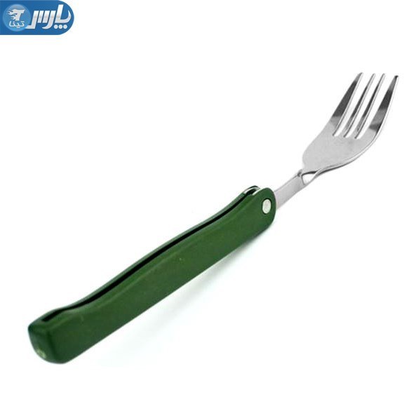 ست قاشق و چنگال تاشو ۳ عددی استیل - Image 2