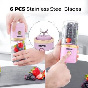 شیکر شارژی جیپاس مدل GSB44058 ظرفیت ۴۲۰ میلی‌لیتر