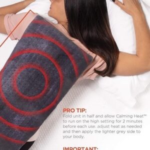 ماساژور و تشکچه برقی حرارتی massaging weighted heating pad CH2