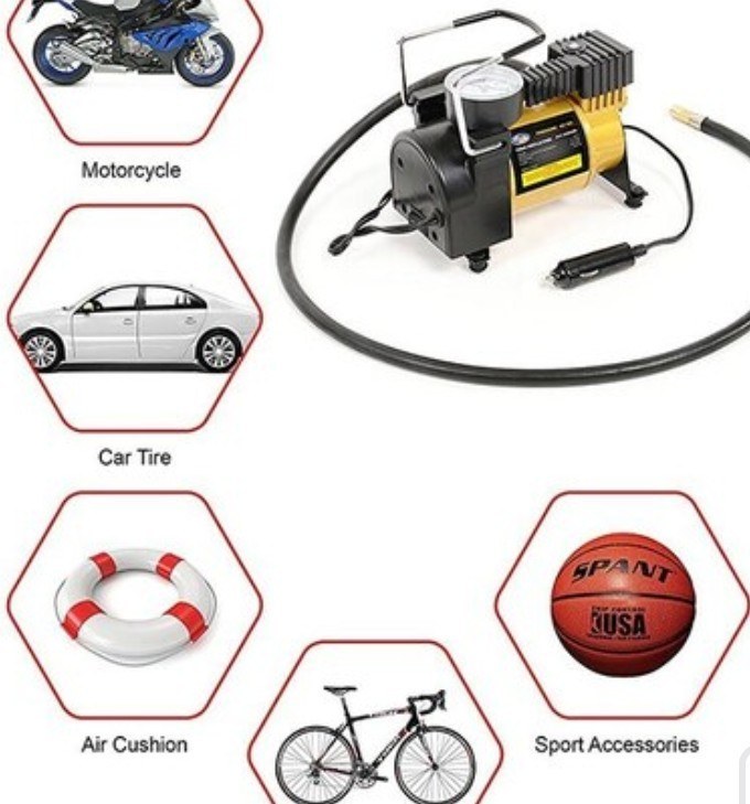 پمپ باد فندکی خودرو Trnado مدل Ac580 - Image 3