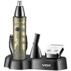 ماشین اصلاح وی جی آر مدل VGR-621 چهار کاره با تیغه استیل ضد زنگ و برش مستقیم