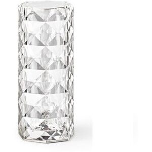 چراغ خواب شارژی کریستالی ریموت دار ۱۶ رنگ