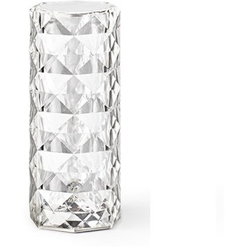 چراغ خواب شارژی کریستالی ریموت دار ۱۶ رنگ