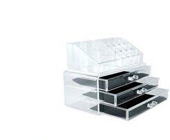 استند لوازم آرایشی مدل سه کشو همراه با رویه