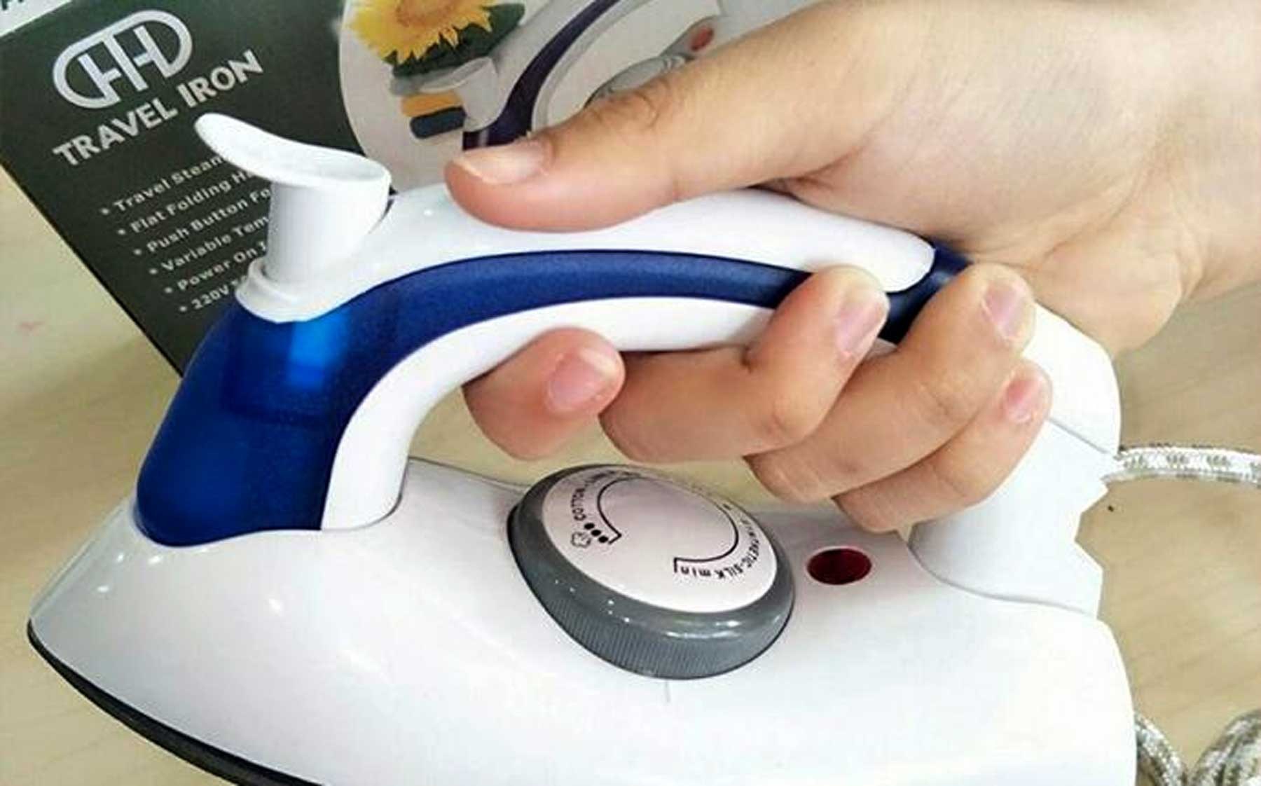 اتو بخار مسافرتی تاشو مدل HT-258B - Image 4