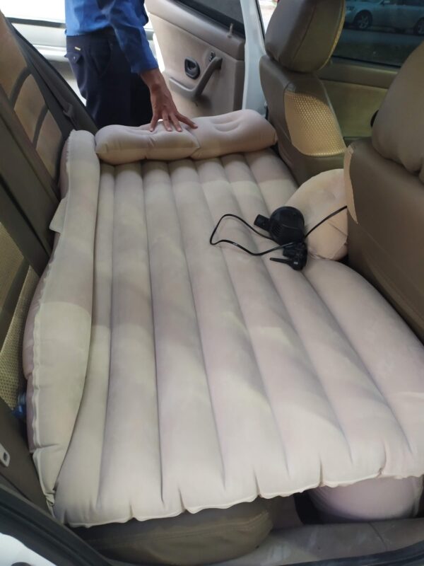 تشک بادی خودرو پژو ۵ تکه با پمپ باد فندکی - Image 4