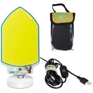 چراغ کمپینگ ۳۶۰ لایت مدل TM-20 COB رنگ مهتابی