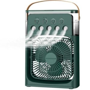 پنکه مه پاش و رطوبت ساز سایز کوچک برقی (سبز رنگ)