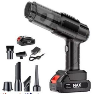 جارو شارژی مکس 48 وات مدل MAX 48W ا Meleg Otthon Handheld Car Vacuum Cleaner 21000pa (تک/عمده)