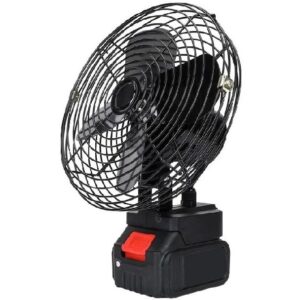 پنکه شارژی فلزی ۲۱ ولت موتور براشلس