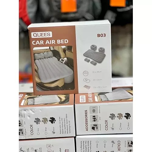 تشک بادی خودرو ۵ تکه با پمپ باد فندکی مدل Quees B03 - Image 2