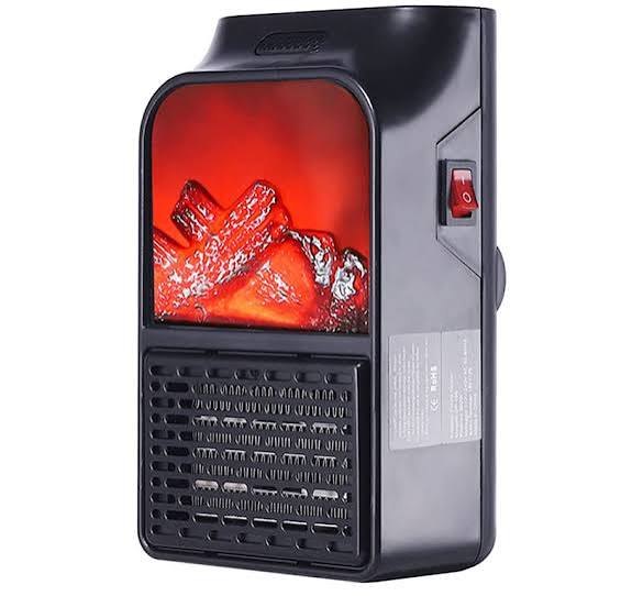 فن هیتر پریزی 1000 وات فلیم طرح شومینه مدل Flam Heater